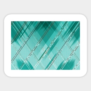 Diagonal stripes background 7 Sticker